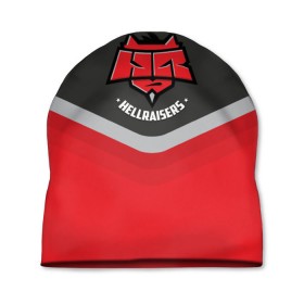 Шапка 3D с принтом HellRaisers Uniform в Белгороде, 100% полиэстер | универсальный размер, печать по всей поверхности изделия | counter strike | cs go | hellraisers | swat | terrorist | контр страйк | кс го | спецназ | хеллрайз