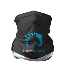 Бандана-труба 3D с принтом Team Liquid Uniform в Белгороде, 100% полиэстер, ткань с особыми свойствами — Activecool | плотность 150‒180 г/м2; хорошо тянется, но сохраняет форму | dota | ggwp | glhf | team | team liquid | дота | игра | тим ликвид | униформа