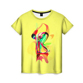 Женская футболка 3D с принтом Плавание в Белгороде, 100% полиэфир ( синтетическое хлопкоподобное полотно) | прямой крой, круглый вырез горловины, длина до линии бедер | sport | яркий