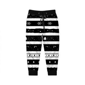 Детские брюки 3D с принтом Рождество в Белгороде, 100% полиэстер | манжеты по низу, эластичный пояс регулируется шнурком, по бокам два кармана без застежек, внутренняя часть кармана из мелкой сетки | вязаный | рождество | свитер | текстура