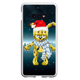 Чехол для Samsung S10E с принтом Five Nights At Freddys в Белгороде, Силикон | Область печати: задняя сторона чехла, без боковых панелей | fnaf | freddy | бонни | медведь | мишка | фнаф | фокси | фредди