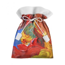 Подарочный 3D мешок с принтом Оживший холст в Белгороде, 100% полиэстер | Размер: 29*39 см | гениальность | гуашь | искусство | краски | мазня | мастер | муза | палитра | радуга | творчество | фантазия | холст | художество | художник | шедевр