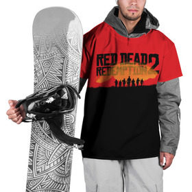 Накидка на куртку 3D с принтом Red Dead Redemption 2 в Белгороде, 100% полиэстер |  | Тематика изображения на принте: rdr | rdr2 | red dead redemption 2 | rockstar | дикий запад | ковбои
