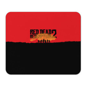 Коврик прямоугольный с принтом Red Dead Redemption 2 в Белгороде, натуральный каучук | размер 230 х 185 мм; запечатка лицевой стороны | rdr | rdr2 | red dead redemption 2 | rockstar | дикий запад | ковбои
