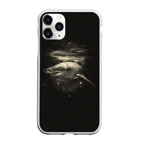Чехол для iPhone 11 Pro матовый с принтом Cosmic Shark в Белгороде, Силикон |  | space | галактика | космос | рыба