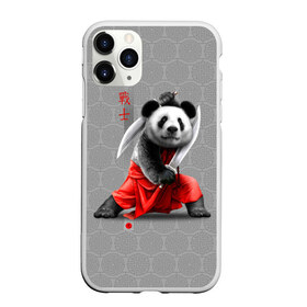 Чехол для iPhone 11 Pro Max матовый с принтом Master Panda в Белгороде, Силикон |  | Тематика изображения на принте: ninja | panda | ниндзя | панда