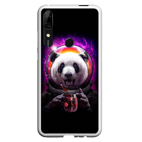 Чехол для Honor P Smart Z с принтом Panda Cosmonaut в Белгороде, Силикон | Область печати: задняя сторона чехла, без боковых панелей | Тематика изображения на принте: bear | galaxy | panda | space | star | астронавт | галактика | звезда | космонавт | космос | медведь | панда