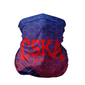 Бандана-труба 3D с принтом CSKA Msk в Белгороде, 100% полиэстер, ткань с особыми свойствами — Activecool | плотность 150‒180 г/м2; хорошо тянется, но сохраняет форму | Тематика изображения на принте: moscow | москва | цска