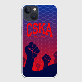 Чехол для iPhone 13 с принтом CSKA Msk в Белгороде,  |  | moscow | москва | цска