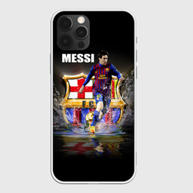 Чехол для iPhone 12 Pro с принтом Месси в Белгороде, силикон | область печати: задняя сторона чехла, без боковых панелей | barselona | messi | аргентина | барселона | испания | месси | футбол
