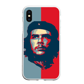 Чехол для iPhone XS Max матовый с принтом Che Guevara в Белгороде, Силикон | Область печати: задняя сторона чехла, без боковых панелей | че гевара