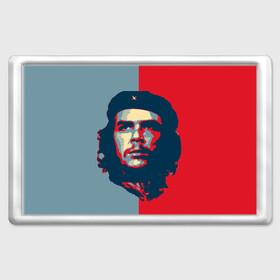 Магнит 45*70 с принтом Che Guevara в Белгороде, Пластик | Размер: 78*52 мм; Размер печати: 70*45 | Тематика изображения на принте: че гевара