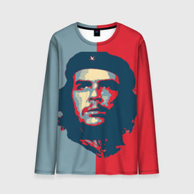 Мужской лонгслив 3D с принтом Che Guevara в Белгороде, 100% полиэстер | длинные рукава, круглый вырез горловины, полуприлегающий силуэт | че гевара