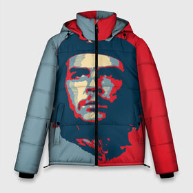 Мужская зимняя куртка 3D с принтом Che Guevara в Белгороде, верх — 100% полиэстер; подкладка — 100% полиэстер; утеплитель — 100% полиэстер | длина ниже бедра, свободный силуэт Оверсайз. Есть воротник-стойка, отстегивающийся капюшон и ветрозащитная планка. 

Боковые карманы с листочкой на кнопках и внутренний карман на молнии. | Тематика изображения на принте: че гевара