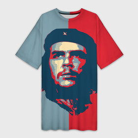 Платье-футболка 3D с принтом Che Guevara в Белгороде,  |  | че гевара