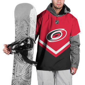 Накидка на куртку 3D с принтом Carolina Hurricanes в Белгороде, 100% полиэстер |  | america | canada | hockey | nhl | usa | америка | канада | каролина | лед | нхл | сша | харрикейнз | хоккей