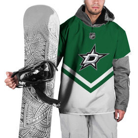 Накидка на куртку 3D с принтом Dallas Stars в Белгороде, 100% полиэстер |  | america | canada | hockey | nhl | usa | америка | даллас | канада | лед | нхл | старз | сша | хоккей