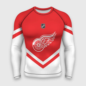 Мужской рашгард 3D с принтом Detroit Red Wings в Белгороде,  |  | america | canada | hockey | nhl | usa | америка | детройт | канада | лед | нхл | ред | сша | уингз | хоккей