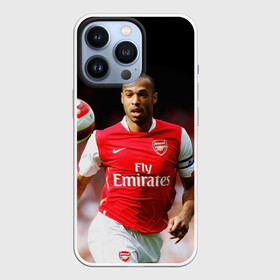 Чехол для iPhone 13 Pro с принтом Капитан Тьерри Анри в Белгороде,  |  | arsenal | football | thierry henry | англия | арсенал | капитан | тьерри анри | футбол | футболист