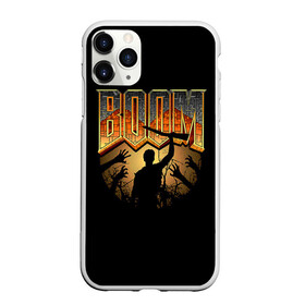 Чехол для iPhone 11 Pro матовый с принтом Zombie Boom в Белгороде, Силикон |  | doom | зомби