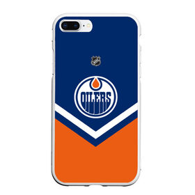 Чехол для iPhone 7Plus/8 Plus матовый с принтом Edmonton Oilers в Белгороде, Силикон | Область печати: задняя сторона чехла, без боковых панелей | Тематика изображения на принте: america | canada | hockey | nhl | usa | америка | детройт | канада | лед | нхл | ойлерз | сша | хоккей | эдмонтон