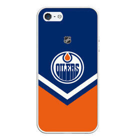 Чехол для iPhone 5/5S матовый с принтом Edmonton Oilers в Белгороде, Силикон | Область печати: задняя сторона чехла, без боковых панелей | america | canada | hockey | nhl | usa | америка | детройт | канада | лед | нхл | ойлерз | сша | хоккей | эдмонтон