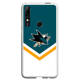 Чехол для Honor P Smart Z с принтом San Jose Sharks в Белгороде, Силикон | Область печати: задняя сторона чехла, без боковых панелей | america | canada | hockey | nhl | usa | акула | америка | канада | лед | нхл | сан хосе | сша | хоккей | шаркс