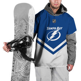 Накидка на куртку 3D с принтом Tampa Bay Lightning в Белгороде, 100% полиэстер |  | Тематика изображения на принте: america | canada | hockey | nhl | usa | америка | бэй | канада | лайтнинг | лед | нхл | сша | тампа | хоккей