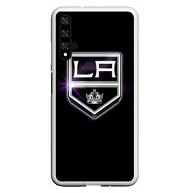 Чехол для Honor 20 с принтом Los Angeles Kings в Белгороде, Силикон | Область печати: задняя сторона чехла, без боковых панелей | hockey | kings | los angeles | nhl | корона | нхл | хоккеист | хоккей