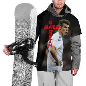 Накидка на куртку 3D с принтом Гарет Бейл в Белгороде, 100% полиэстер |  | cпорт | football | gareth bale | real madrid | гарет бейл | реал мадрид | футбол | футболист