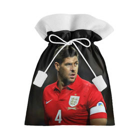 Подарочный 3D мешок с принтом Steven Gerrard в Белгороде, 100% полиэстер | Размер: 29*39 см | england national team | premier league | steven gerrard | англия | ливерпуль | стивен джеррард | футбол
