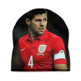 Шапка 3D с принтом Steven Gerrard в Белгороде, 100% полиэстер | универсальный размер, печать по всей поверхности изделия | england national team | premier league | steven gerrard | англия | ливерпуль | стивен джеррард | футбол