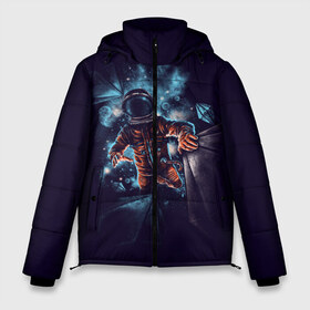 Мужская зимняя куртка 3D с принтом Неизвестная галактика в Белгороде, верх — 100% полиэстер; подкладка — 100% полиэстер; утеплитель — 100% полиэстер | длина ниже бедра, свободный силуэт Оверсайз. Есть воротник-стойка, отстегивающийся капюшон и ветрозащитная планка. 

Боковые карманы с листочкой на кнопках и внутренний карман на молнии. | astro | cosmo | galaxy | planet | space | star | астронавт | галактика | звезды | космонавт | космос | планета