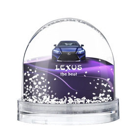 Снежный шар с принтом Lexus the best в Белгороде, Пластик | Изображение внутри шара печатается на глянцевой фотобумаге с двух сторон | lexus | авто | автомобиль | водитель | лексус | машина | тачка