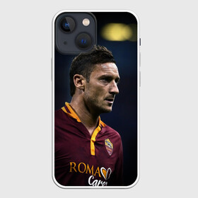 Чехол для iPhone 13 mini с принтом Франческо Тотти   легенда в Белгороде,  |  | as roma | captain | football | franchesco totti | италия | капитан | рим | рома | тотти | футбол