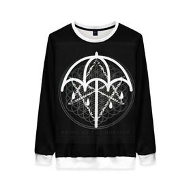 Женский свитшот 3D с принтом Bring Me The Horizon в Белгороде, 100% полиэстер с мягким внутренним слоем | круглый вырез горловины, мягкая резинка на манжетах и поясе, свободная посадка по фигуре | bmth | bring me | bring me the horizon | bring me the horizont | doomed | бринг ми | бринг ми зе | бринг ми зе хоризон