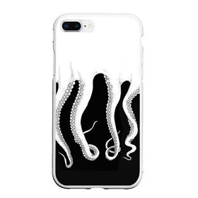 Чехол для iPhone 7Plus/8 Plus матовый с принтом Octopus в Белгороде, Силикон | Область печати: задняя сторона чехла, без боковых панелей | octopus