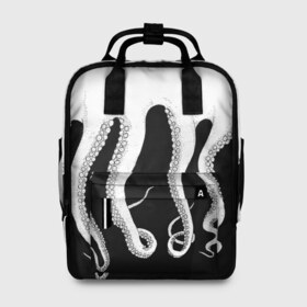 Женский рюкзак 3D с принтом Octopus в Белгороде, 100% полиэстер | лямки с регулируемой длиной, сверху ручки, чтобы рюкзак нести как сумку. Основное отделение закрывается на молнию, как и внешний карман. Внутри два дополнительных кармана, один из которых закрывается на молнию. По бокам два дополнительных кармашка, куда поместится маленькая бутылочка
 | octopus