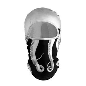 Балаклава 3D с принтом Octopus в Белгороде, 100% полиэстер, ткань с особыми свойствами — Activecool | плотность 150–180 г/м2; хорошо тянется, но при этом сохраняет форму. Закрывает шею, вокруг отверстия для глаз кайма. Единый размер | octopus