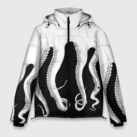 Мужская зимняя куртка 3D с принтом Octopus в Белгороде, верх — 100% полиэстер; подкладка — 100% полиэстер; утеплитель — 100% полиэстер | длина ниже бедра, свободный силуэт Оверсайз. Есть воротник-стойка, отстегивающийся капюшон и ветрозащитная планка. 

Боковые карманы с листочкой на кнопках и внутренний карман на молнии. | octopus