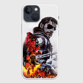 Чехол для iPhone 13 mini с принтом Metal gear solid 2 в Белгороде,  |  | metal gear | metal gear solid | игры | метал гир | метал гир солид