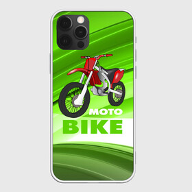 Чехол для iPhone 12 Pro с принтом Motobike в Белгороде, силикон | область печати: задняя сторона чехла, без боковых панелей | Тематика изображения на принте: байк | байкер | мото | мотогонки | мотоспорт | мотоцикл