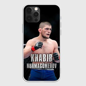 Чехол для iPhone 12 Pro Max с принтом Хабиб Нурмагомедов в Белгороде, Силикон |  | ufc | хабиб нурмагомедов