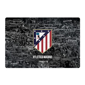 Магнитный плакат 3Х2 с принтом Атлетико Мадрид в Белгороде, Полимерный материал с магнитным слоем | 6 деталей размером 9*9 см | atletico madrid | club | football | spanish | атлетико мадрид | испанский | клуб | футбольный
