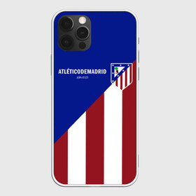 Чехол для iPhone 12 Pro Max с принтом Атлетико Мадрид в Белгороде, Силикон |  | atletico madrid | club | football | spanish | атлетико мадрид | испанский | клуб | футбольный