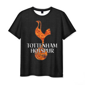 Мужская футболка 3D с принтом Тоттенхэм Хотспур в Белгороде, 100% полиэфир | прямой крой, круглый вырез горловины, длина до линии бедер | Тематика изображения на принте: club | english | football | tottenham hotspur | английский | клуб | лондон | тоттенхэм хотспур | футбольный