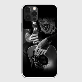Чехол для iPhone 12 Pro с принтом Гитарист в Белгороде, силикон | область печати: задняя сторона чехла, без боковых панелей | rock | гитара | рок | рок жив | рок музыка | русский рок