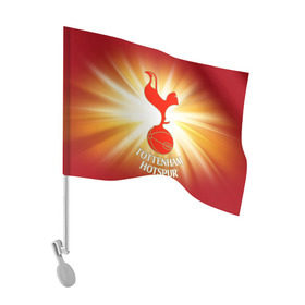 Флаг для автомобиля с принтом Тоттенхэм Хотспур в Белгороде, 100% полиэстер | Размер: 30*21 см | club | english | football | tottenham hotspur | английский | клуб | лондон | тоттенхэм хотспур | футбольный