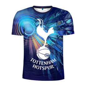 Мужская футболка 3D спортивная с принтом Тоттенхэм Хотспур в Белгороде, 100% полиэстер с улучшенными характеристиками | приталенный силуэт, круглая горловина, широкие плечи, сужается к линии бедра | club | english | football | tottenham hotspur | английский | клуб | лондон | тоттенхэм хотспур | футбольный