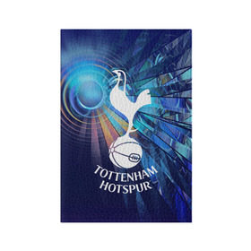 Обложка для паспорта матовая кожа с принтом Тоттенхэм Хотспур в Белгороде, натуральная матовая кожа | размер 19,3 х 13,7 см; прозрачные пластиковые крепления | club | english | football | tottenham hotspur | английский | клуб | лондон | тоттенхэм хотспур | футбольный